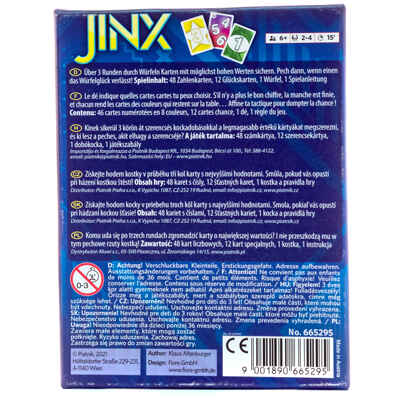 Jinx (Джинкс), арт. 713903, производитель Piatnik (Пятник), ISBN 900-1-89071-390-3№ 4