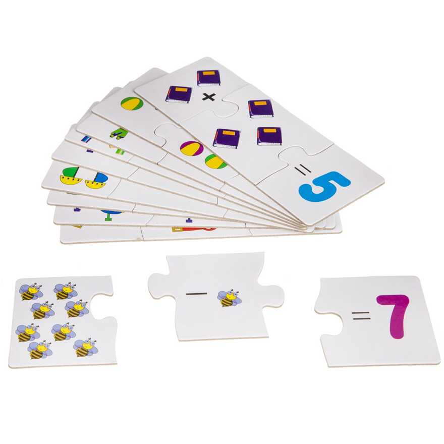 Пазл СКЛАДЫВАЕМ, ВЫЧИТАЕМ, Bondibon, BOX, арт.ВВ3933, производитель Bondibon (Бондибон), ISBN 489-5-13603-841-8, № 3