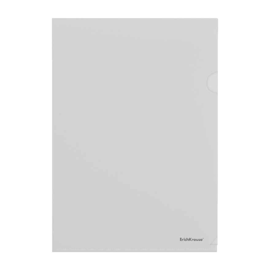 Папка-уголок пластиковая Прозрачный, A4, прозрачный , арт. 50150, производитель ErichKrause® (Эрих Краузе), ISBN 463-0-07462-100-7, № 1