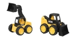 Набор JCB 18см 2 машинки (экскаватор и мини-погрузчик), арт. 1416460, производитель HTI (ЭйчТиАй), ISBN 505-0-84164-601-6, № 1