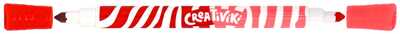 Фломастеры двусторонние Creativiki, 6 штук, 12 цветов, круглый корпус, картонная упаковка, арт. ФЛД06КР, производитель ФАРМ, ISBN 460-2-72310-139-0№ 2