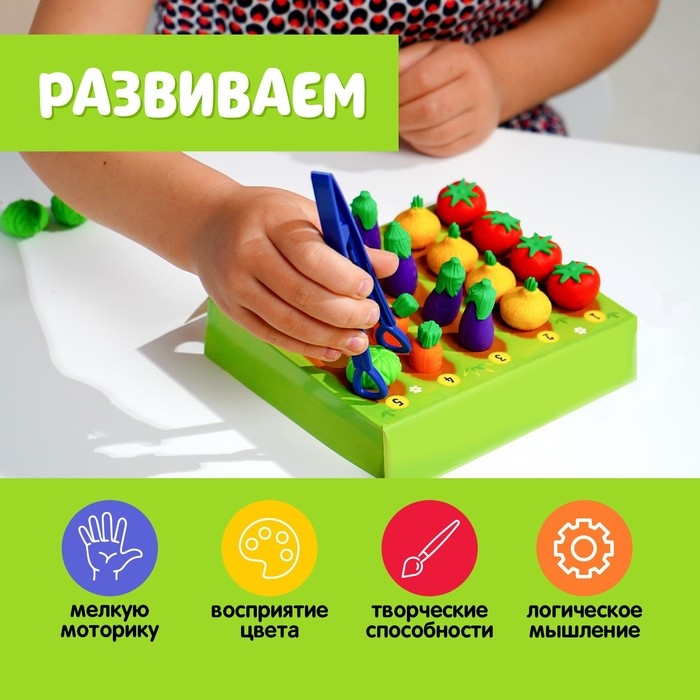 Развивающий набор Любимый огород, арт. 5164392, производитель IQ-ZABIAKA, ISBN 690-0-05164-392-5, № 5