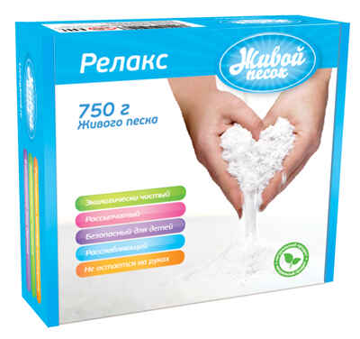 Живой песок Релакс 750г, производитель Живой песок, ISBN 240-0-00001-901-5№ 1