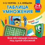 Таблица умножения. Узорова О.В. Обучающие плакаты для начальной школы, производитель АСТ , ISBN 978-5-17138-749-5, № 1