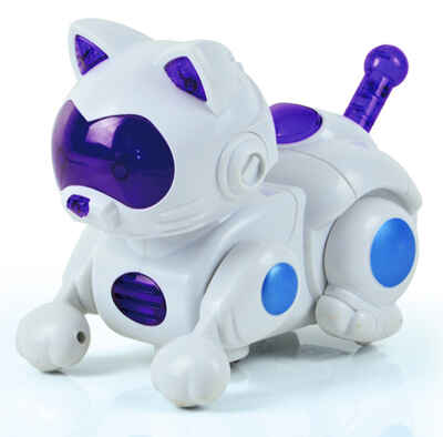 Интерактивный кот-робот свет+звук, арт. B747267-R, производитель Симбат, ISBN 469-0-59004-671-5№ 2