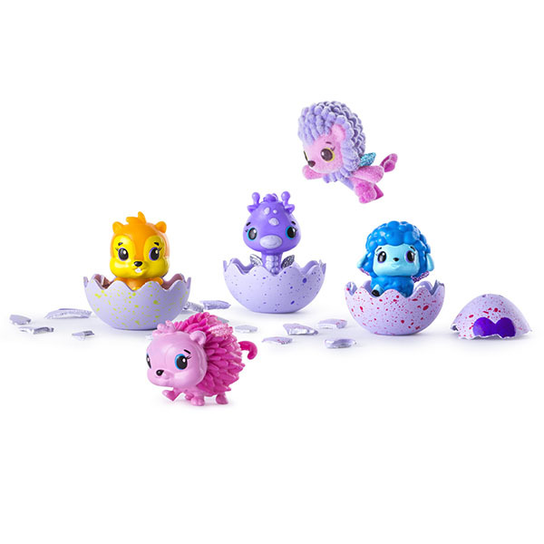 Hatchimals 19104 Хетчималс Коллекционная фигурка (4 штуки + бонус), производитель Spin Master (Спин Мастер), ISBN 77-8-98853-720-6, № 2