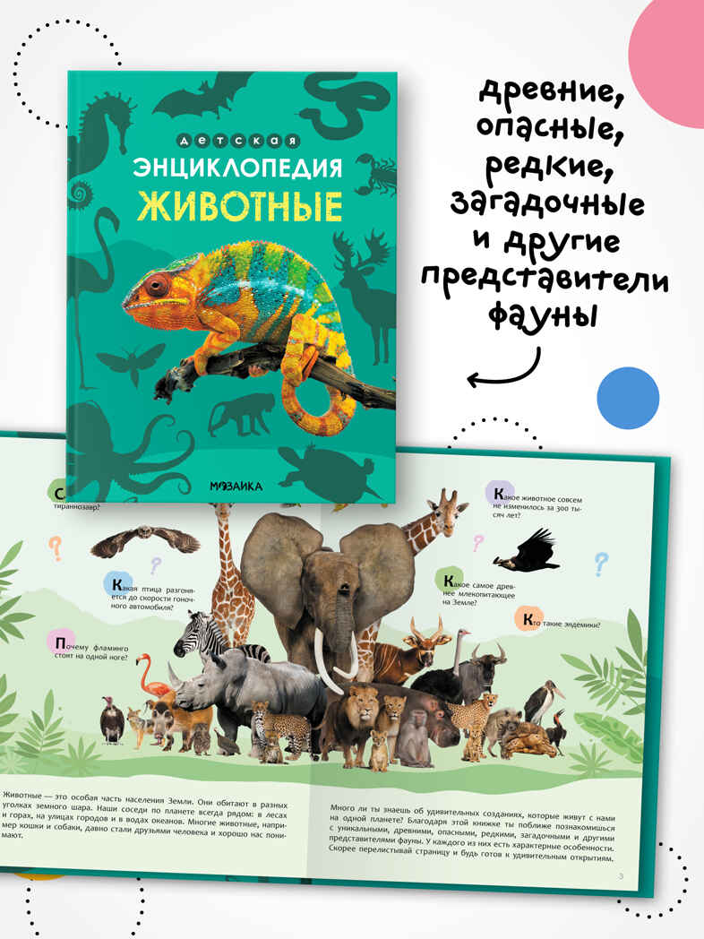 Детская энциклопедия. Набор их 6 книг, производитель МОЗАИКА kids , ISBN 978-5-43154-492-7, № 3