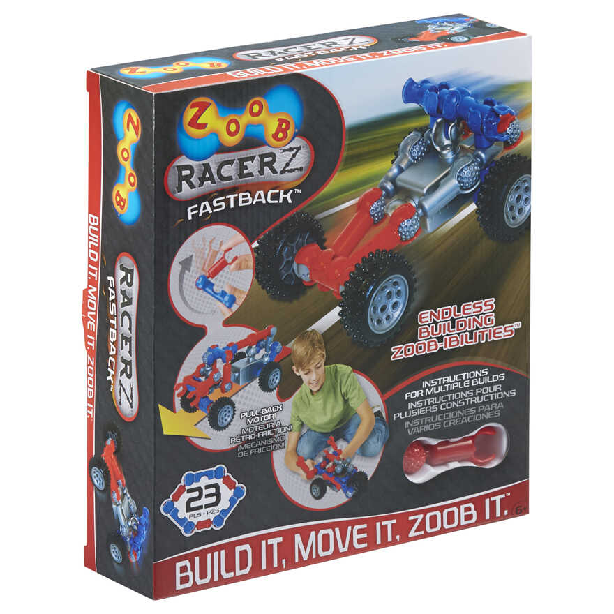 Конструктор ZOOB Racer-Z Fastback, арт. 0Z12055, производитель ZOOB (Зуб), ISBN 63-5-69412-055-2, № 1