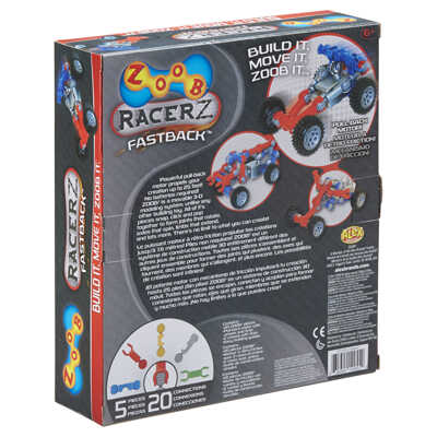 Конструктор ZOOB Racer-Z Fastback, арт. 0Z12055, производитель ZOOB (Зуб), ISBN 63-5-69412-055-2№ 2