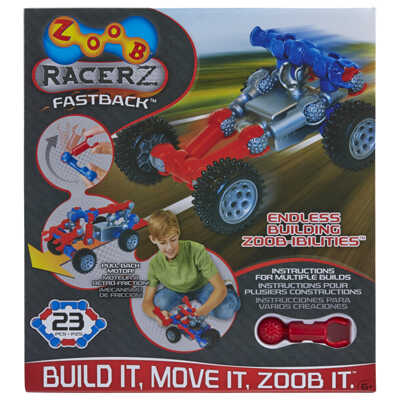 Конструктор ZOOB Racer-Z Fastback, арт. 0Z12055, производитель ZOOB (Зуб), ISBN 63-5-69412-055-2№ 3