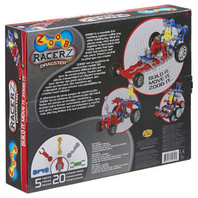 Конструктор ZOOB Racer-Z Dragster, арт. 12054, производитель ZOOB (Зуб), ISBN 63-5-69412-054-5№ 2