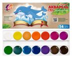 Акварель ZOO 14 цветов без кисти, арт. 22С 1418-08, производитель Луч, ISBN 460-1-18501-021-9, № 3