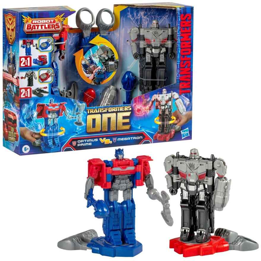 Набор Transformers Battlers, 2 фигурки, арт. F92075L0, производитель Hasbro (Хасбро), ISBN 501-0-99621-508-6, № 1