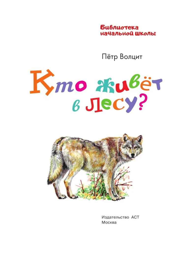 Кто живёт в лесу?, производитель АСТ , ISBN 978-5-17159-909-6, № 4