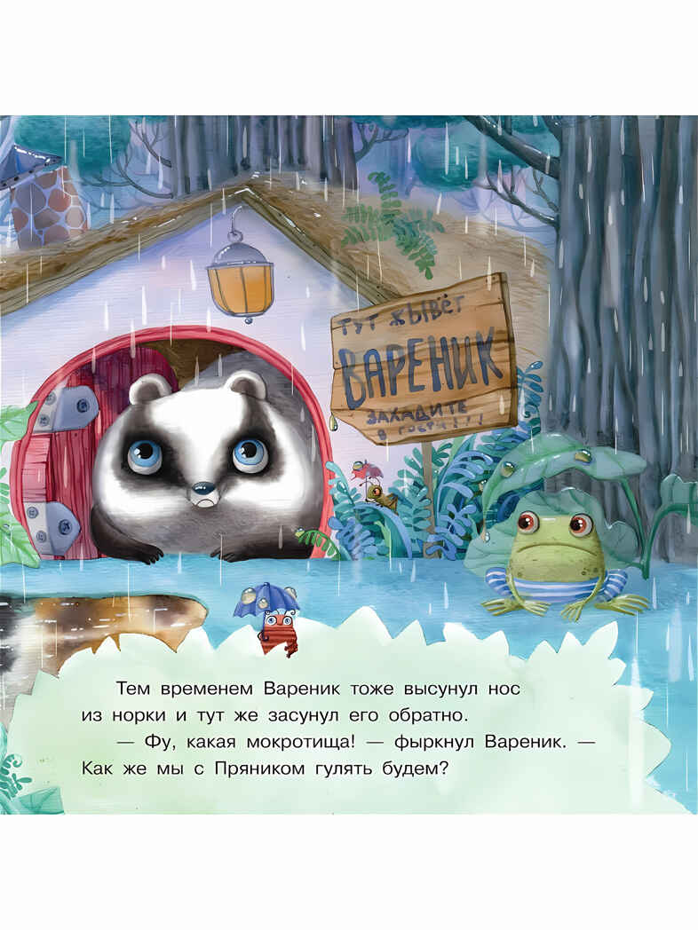 Пряник и Вареник. Дождь. Зартайская И.В., производитель БИНОМ , ISBN 978-5-99634-548-9, № 4