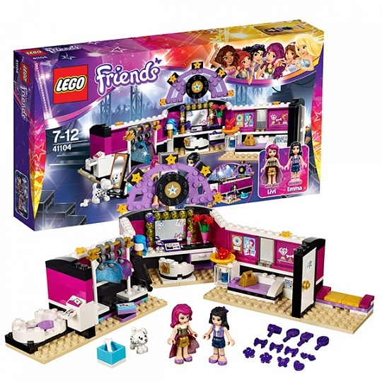 LEGO Friends 41104 Поп звезда: гримерная, производитель LEGO (ЛЕГО), ISBN 570-2-01534-682-5, № 1