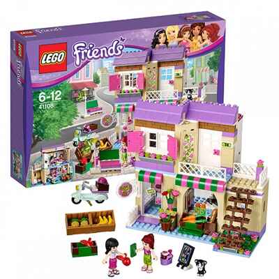 LEGO Friends 41108 Продуктовый рынок, производитель LEGO (ЛЕГО), ISBN 570-2-01534-689-4№ 1