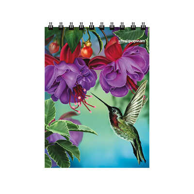 Блокнот А6 Птицы на ветке 40 л., арт. БЛ6-6ПЦВ, производитель ФАРМ, ISBN 460-2-72308-039-8№ 1