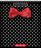 Блокнот А6 Элегантный горох 40 л. в ассортименте, арт. 98684, производитель ФАРМ, ISBN 463-0-01769-868-4, № 1