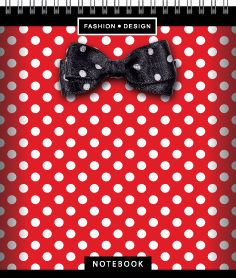 Блокнот А6 Элегантный горох 40 л. в ассортименте, арт. 98684, производитель ФАРМ, ISBN 463-0-01769-868-4, № 3