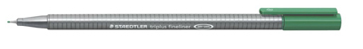 Капиллярная ручка Triplus Liner  0,3мм, зеленый, Staedtler, производитель Staedtler (Стайтлер), ISBN 400-7-81733-406-5, № 1