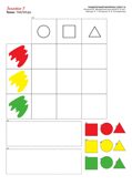 Игралочка - ступенька к школе. Математика для детей 5-6 лет. Раздаточный материал, производитель Просвещение , ISBN 978-5-09114-974-6, № 6