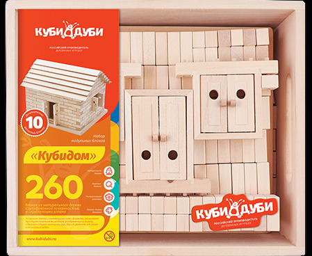 Кубидом, арт. КД00008, производитель Куби Дуби, ISBN 463-1-13642-342-3, № 1