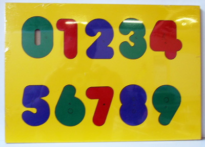 Цифры цветные Ли-024, производитель RNToys (РНТойс), ISBN 260-0-00003-514-9, № 1