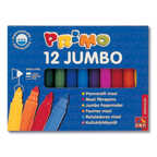 Фломастеры  MAXI Primo (12 цветов), арт.603JUMBO12, производитель Primo, ISBN 800-6-91900-603-6, № 1