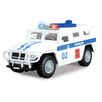 Технопарк Газ Тигр - Полиция (свет, звук), арт. CT12-392-N-3, производитель Симбат, ISBN 469-0-59008-110-5№ 2