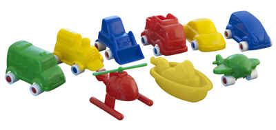 Набор Минитраспорт 8 моделей,  арт. MIN 27470, производитель Miniland (Минилэнд), ISBN 841-3-08227-470-2№ 2