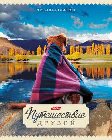 Тетрадь 48 л. Путешествие друзей А5 клетка, скрепка, в ассортименте, арт. 48Т5В1_ПУ*, производитель Hatber (Хатбер), ISBN 460-6-78227-462-0№ 4