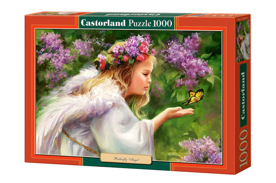 Пазлы Бабочка и Ангел (Castorland) 1000 элементов, арт.C-103034, производитель Castorland (Касторленд), ISBN 590-4-43810-303-4, № 1