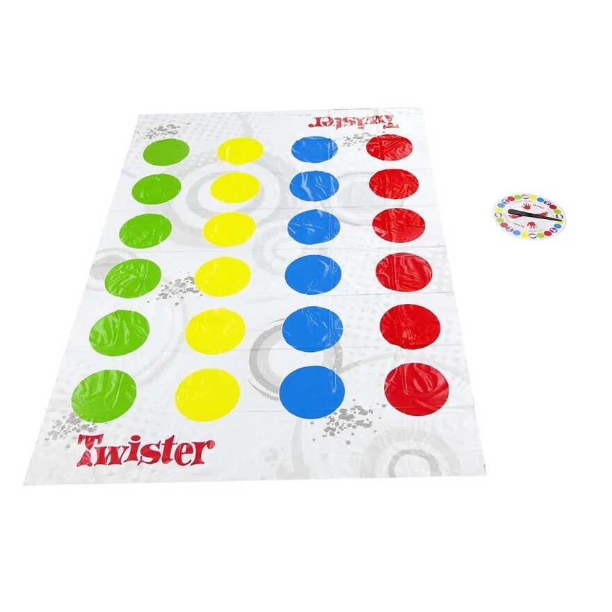 Игра Twister, арт. 98831E76, производитель Hasbro (Хасбро), ISBN 501-0-99366-380-4, № 3