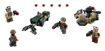 LEGO Star Wars 75164 Боевой набор Повстанцев, производитель LEGO (ЛЕГО), ISBN 570-2-01586-675-0№ 2