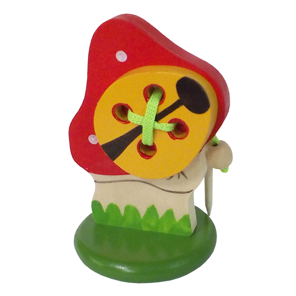 Мухомор с жучком шнуровка на подст.(RNToys), производитель RNToys (РНТойс), ISBN 200-0-03949-001-6, № 1