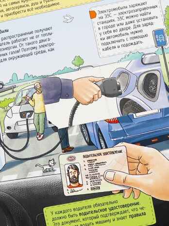 Книжка с окошками. Как устроен автомобиль, производитель Malamalama (Маламалама), ISBN 978-5-00230-184-3№ 3