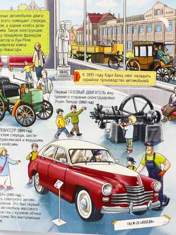 Книжка с окошками. Как устроен автомобиль, производитель Malamalama (Маламалама), ISBN 978-5-00230-184-3№ 4