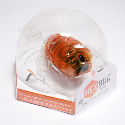 Микро-робот  &quot;Ларва&quot;, производитель HexBug, ISBN 80-7-64802-090-8, № 1