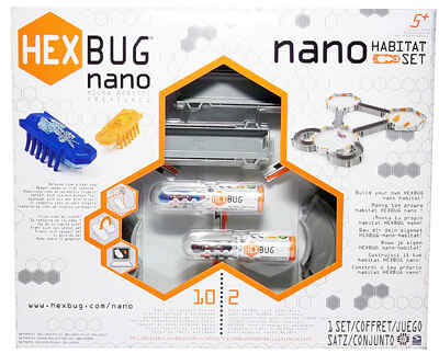 Большой игровой набор с микророботами нано, производитель HexBug, ISBN 80-7-64801-435-8№ 1