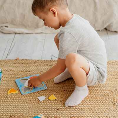 Пазл-сортер "Ракета", производитель Я РАСТУ ТОЙЗ, ISBN 482-0-19824-296-1№ 4