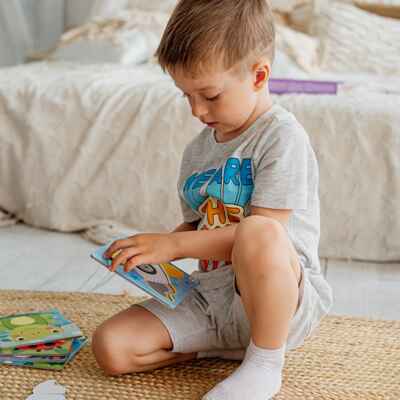 Пазл-сортер "Ракета", производитель Я РАСТУ ТОЙЗ, ISBN 482-0-19824-296-1№ 5