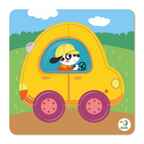 Пазл-сортер "Машинка", производитель Я РАСТУ ТОЙЗ, ISBN 482-0-19824-297-8, № 1