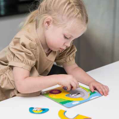 Пазл-сортер "Машинка", производитель Я РАСТУ ТОЙЗ, ISBN 482-0-19824-297-8№ 6