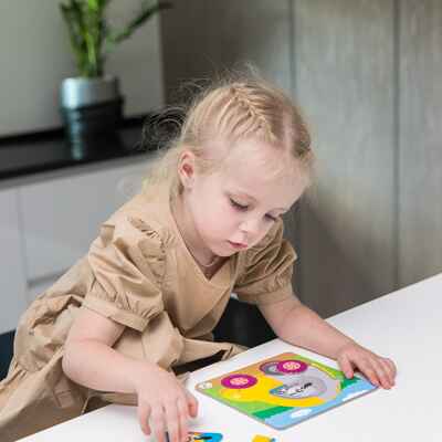 Пазл-сортер "Машинка", производитель Я РАСТУ ТОЙЗ, ISBN 482-0-19824-297-8№ 7