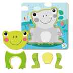 Пазл-сортер "Лягушка", производитель Я РАСТУ ТОЙЗ, ISBN 482-0-19824-301-2, № 2