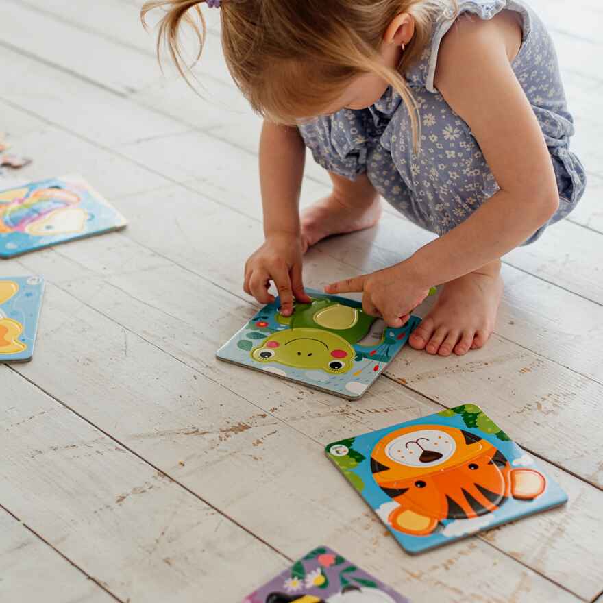 Пазл-сортер "Лягушка", производитель Я РАСТУ ТОЙЗ, ISBN 482-0-19824-301-2, № 5