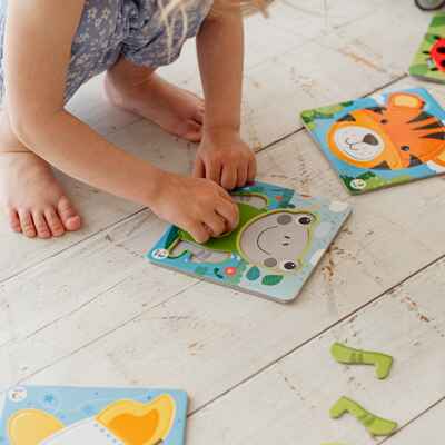 Пазл-сортер "Лягушка", производитель Я РАСТУ ТОЙЗ, ISBN 482-0-19824-301-2№ 7