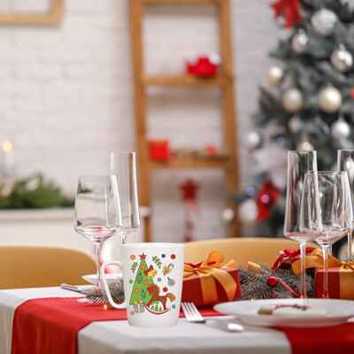 Кружка-раскраска Новогодние игрушки, арт. cup-1011, производитель BUMBARAM (БУМБАРАМ), ISBN 464-0-23917-165-0№ 8