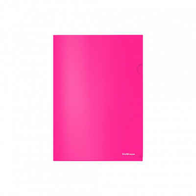 Папка-уголок пластиковая Глянцевый неон, A4, полупрозрачный, ассорти , арт. 50159, производитель ErichKrause® (Эрих Краузе), ISBN 463-0-07462-155-7№ 3